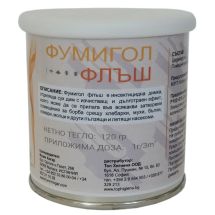 Инсектицидна димка за борба с летящи и пълзящи насекоми Фумигол Флъш 120 гр Инсектицидна димка за борба с летящи и пълзящи насекоми Фумигол Флъш 120 гр - Otrovi