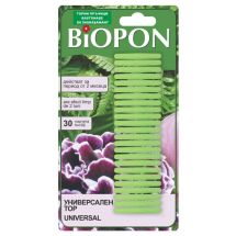 BIOPON универсални торни пръчици – 30 броя за саксийни растения BIOPON универсални торни пръчици – 30 броя за саксийни растения - Otrovi