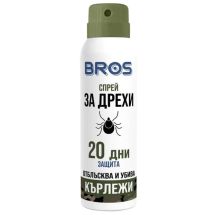 Препарат против кърлежи за дрехи BROS Препарат против кърлежи за дрехи BROS - Otrovi