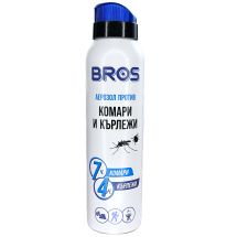 Спрей против комари и кърлежи BROS - 90 мл Спрей против комари и кърлежи BROS - 90 мл - Otrovi