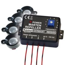 Ултразвуков генератор против гризачи, белки, птици, котки Kemo Electronic M094N Ултразвуков генератор против гризачи, белки, птици, котки Kemo Electronic M094N - Otrovi