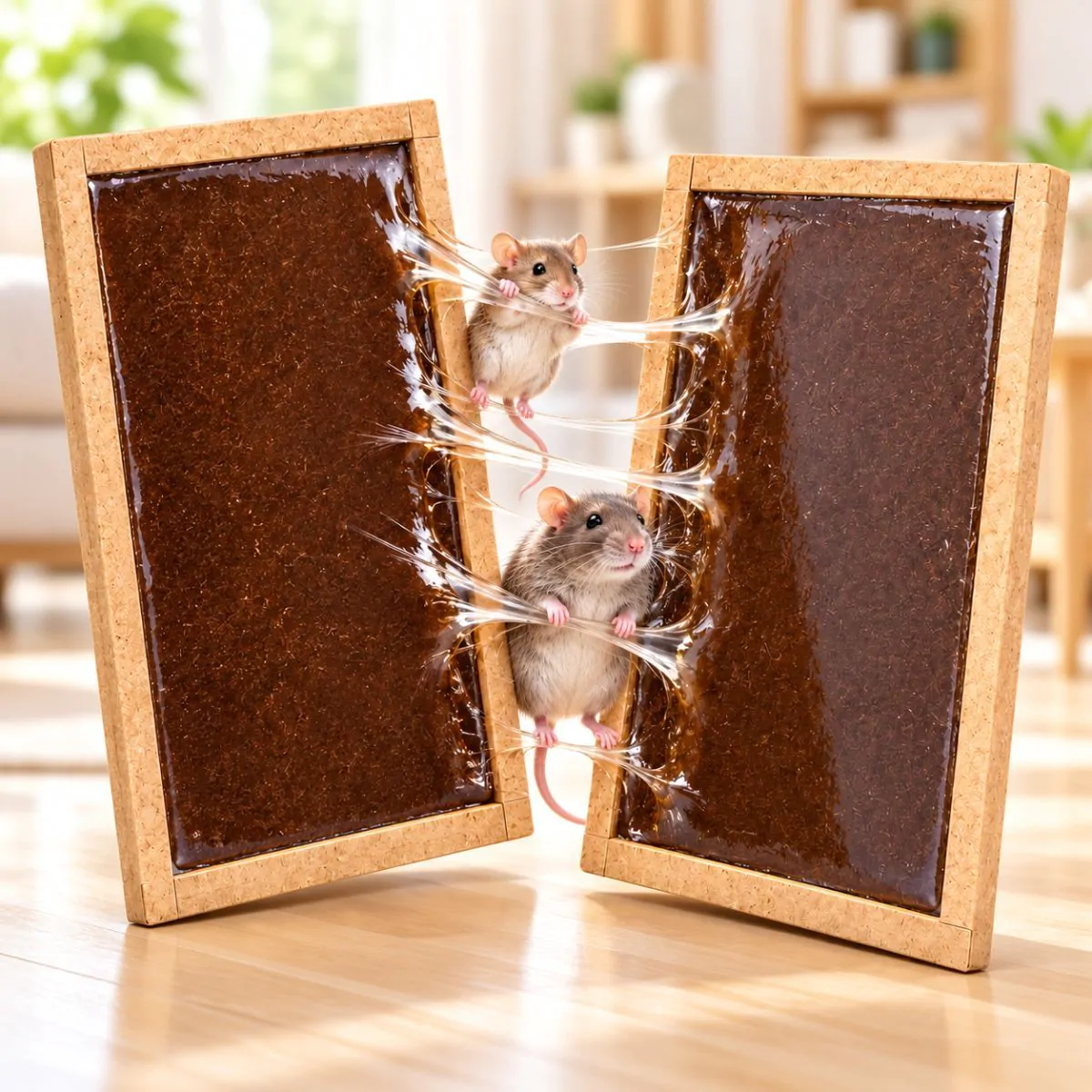 Капан за мишки и плъхове с две лепливи плоскости OffPest Garden Rat Tablet MIDI