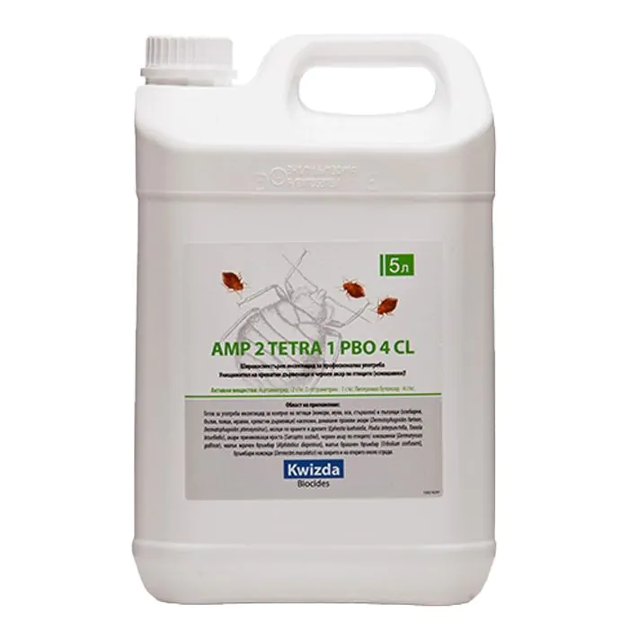 Препарат против дървеници AMP 2 TETRA 1 PBO 4 CL KWIZDA 5л - 52