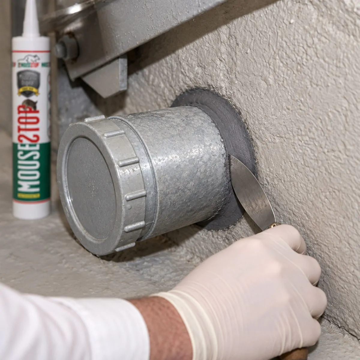 Комплект за запушване на дупки против гризачи – Wooltec 250 г + MouseStop Original 300 мл - 7