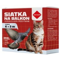 Предпазна мрежа против гълъби и падане на котки от балкони ECOPIC 6 x 3м. - Otrovi