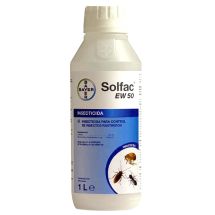 Солфак ЕВ50 BAYER Препарат за унищожаване на хлебарки, мравки, кърлежи, бълхи, мухи, молци, комари и щипалки. - Otrovi
