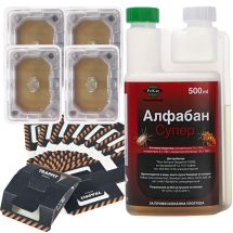 Комплект за борба с дървеници –  професионален препарат и капани за откриване и унищожаване - Otrovi