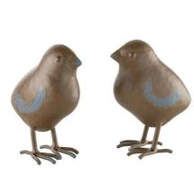 Декоративна фигурка на пиле от метал – размер 9x7x11 см Декоративна фигурка на пиле от метал – размер 9x7x11 см - Otrovi