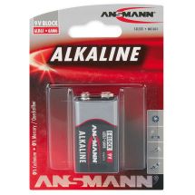 Алкална батерия 9v 6LR61 ANSMANN - Otrovi