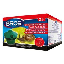 Капан за охлюви и примамка Bross 2 броя  - Otrovi