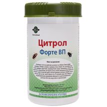 Цитрол Форте препарат против хлебарки, бълхи, люспеници, стоножки, скорпиони, ухолазки, мухи и оси 150 гр. - Otrovi