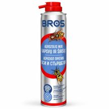 Спрей против оси и стършели BROS 300 мл – препарат за унищожаване на гнезда до 5 м