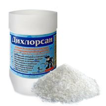 Хлорен дезинфектант против вируси и бактерии Дихлорсан 1кг - Otrovi
