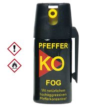 Лютив газов спрей за защита от агресивни кучета и хора KO FOG 50 мл  - Otrovi