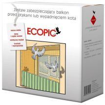 Предпазна мрежа против гълъби и падане на котки от балкони ECOPIC 6 x 3м. - Otrovi