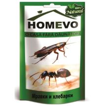 Натурален препарат срещу хлебарки и мравки Homevo 50 gr - Otrovi
