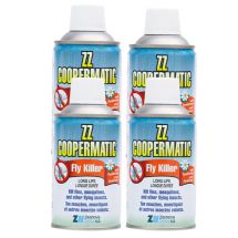 Комплект от 4 бр. инсектицидни пълнителя ZZ Coopermatic 250 ml – Ефективна защита от летящи насекоми - Otrovi