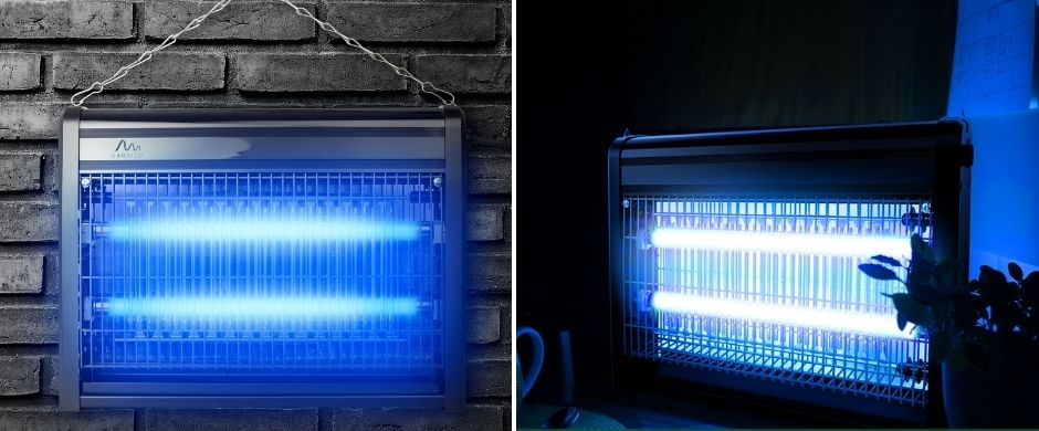 UV лампа против мухи и комари Gardigo
