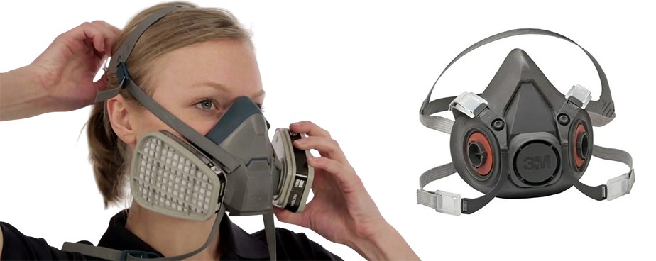 3М маска за защита от органични пари и газове на топ цена