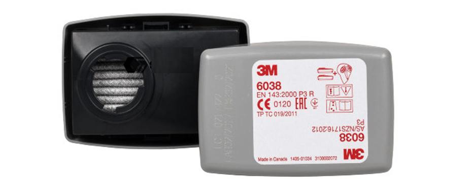 3M 6038 R филтри против прах  с активен въглен