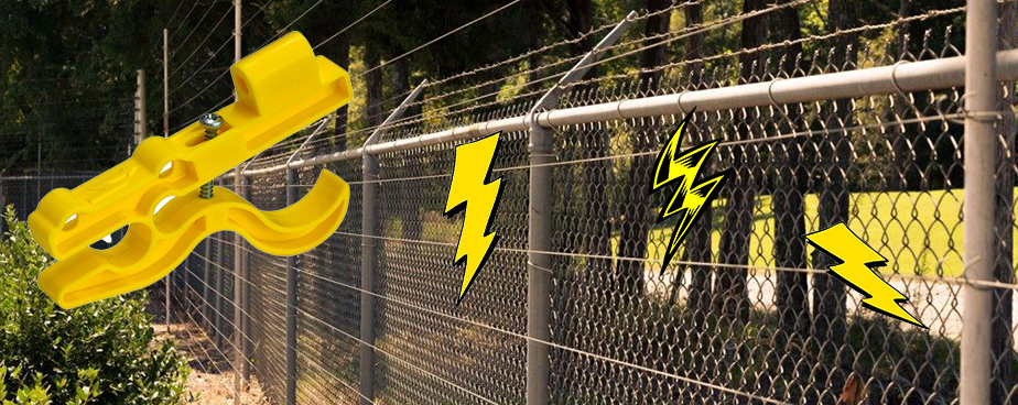 скоба за електрическа ограда