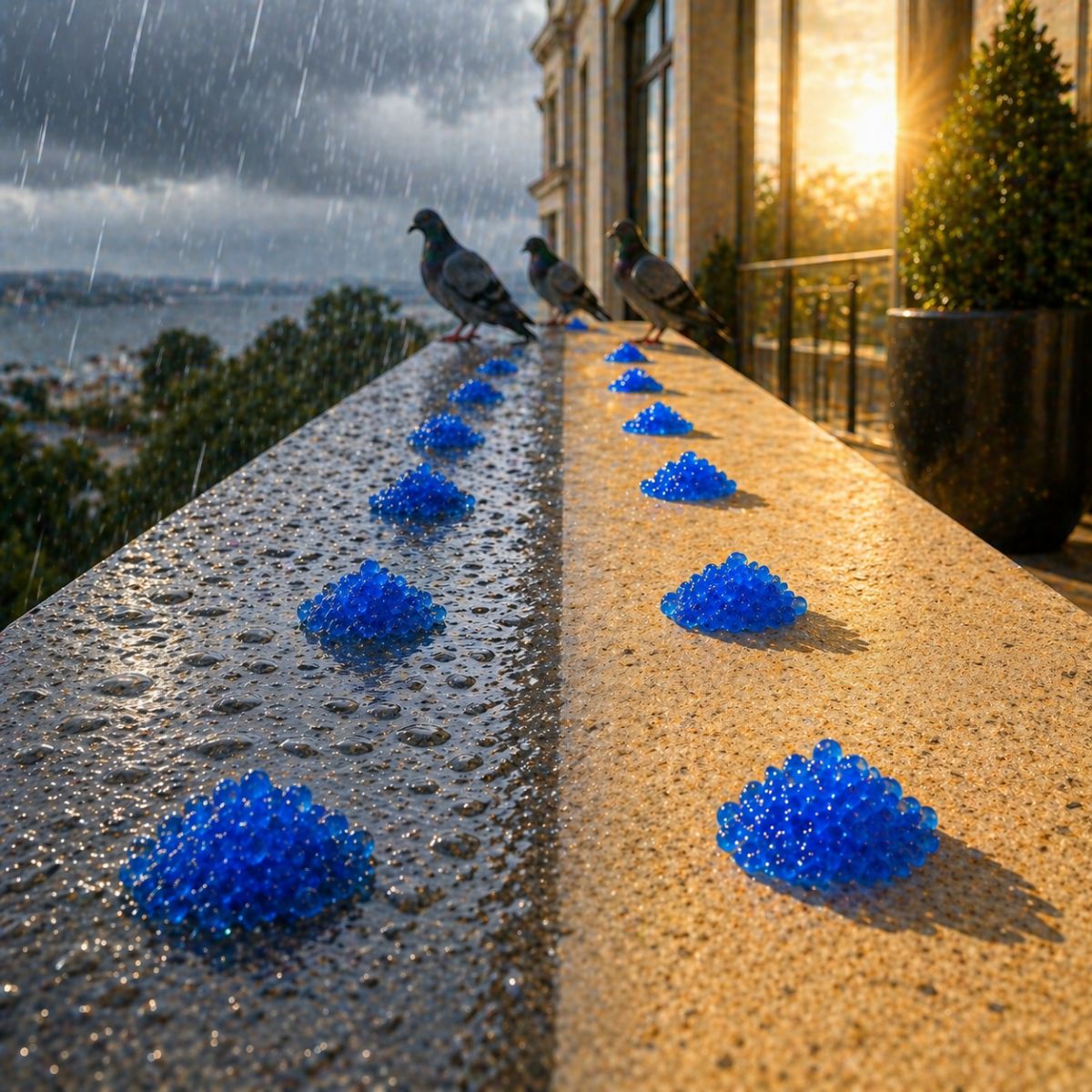 гел против гълъби Off Pest Garden Bird Stop 1000 мл препарат против птици