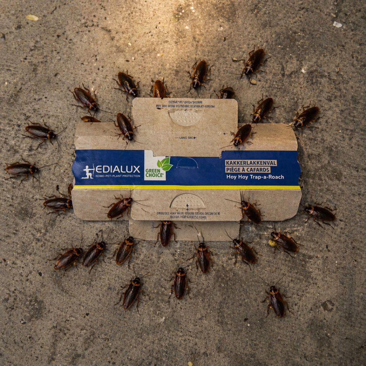 Безотровен капан за хлебарки hoy hoy edialux